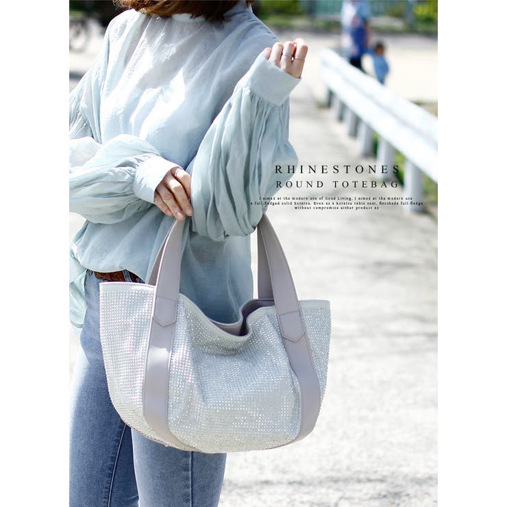 ラインストーントートバッグ[品番：VI000000615]｜Vita Felice（ヴィタ