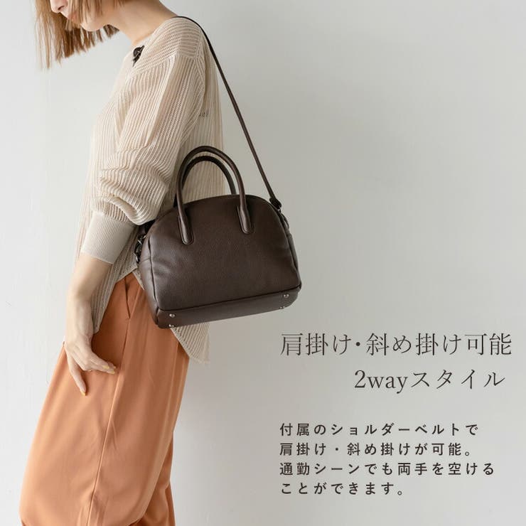 ラウンド2wayミニボストンバッグ[品番：VI000001528]｜Vita