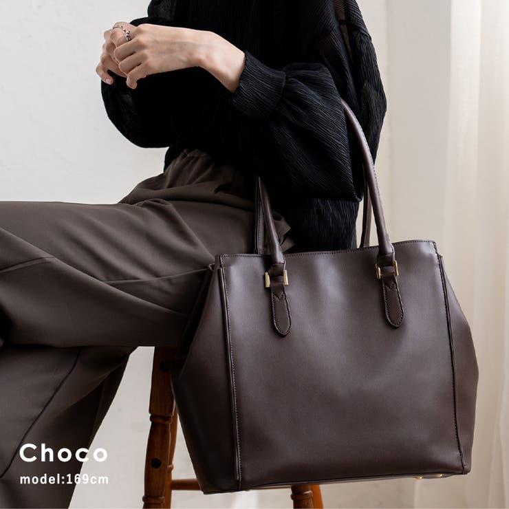 ツートン2wayビッグトートバッグ[品番：VI000000770]｜Vita Felice