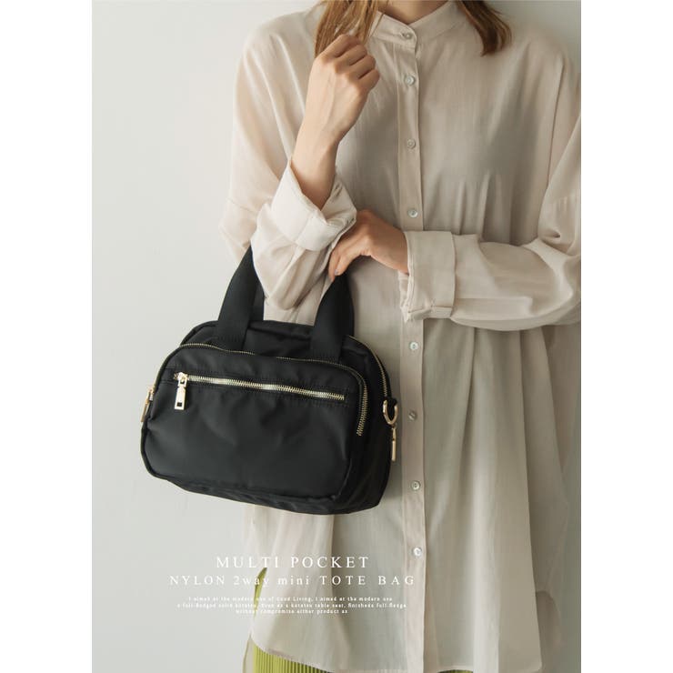 ナイロン2wayミニショルダートート | Vita Felice | 詳細画像2 