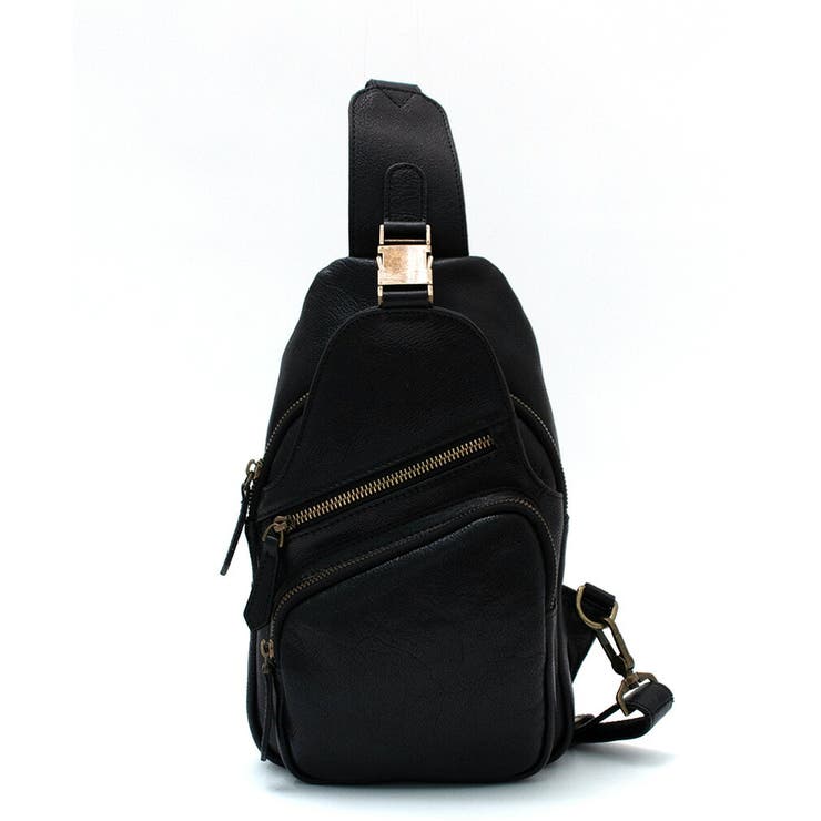 【バングラデシュレザー】縦型ボディバッグ | Vita Felice | 詳細画像15 