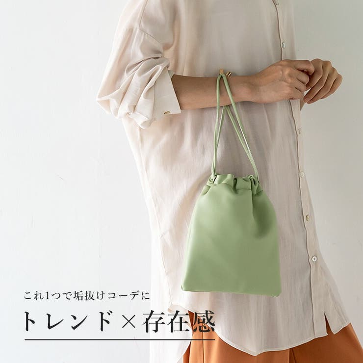 巾着2wayミニショルダーバッグ[品番：VI000001575]｜Vita Felice