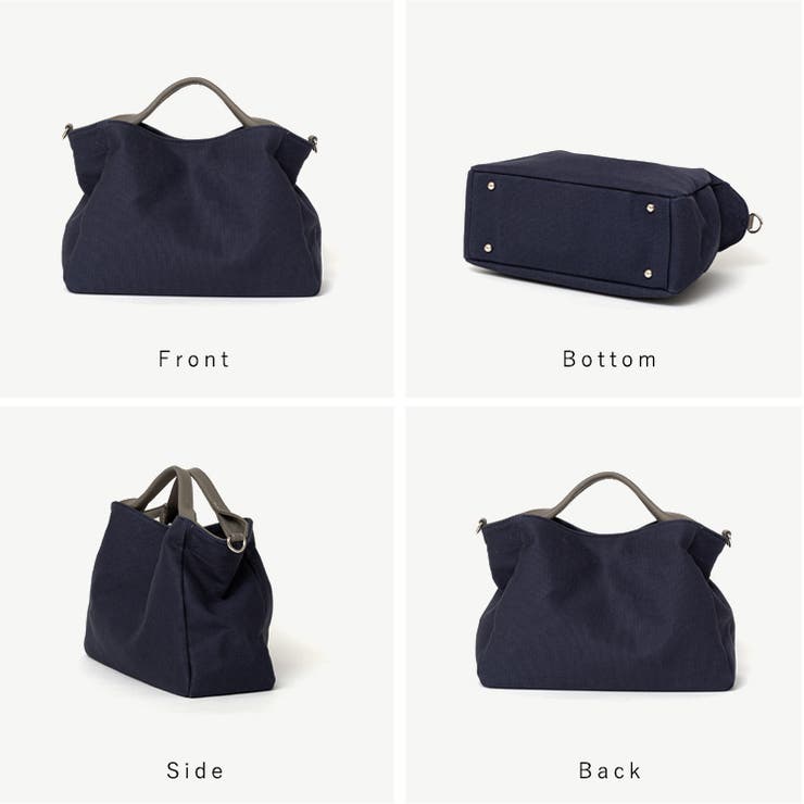 本革×キャンバス2wayトートバッグ | Vita Felice | 詳細画像26 