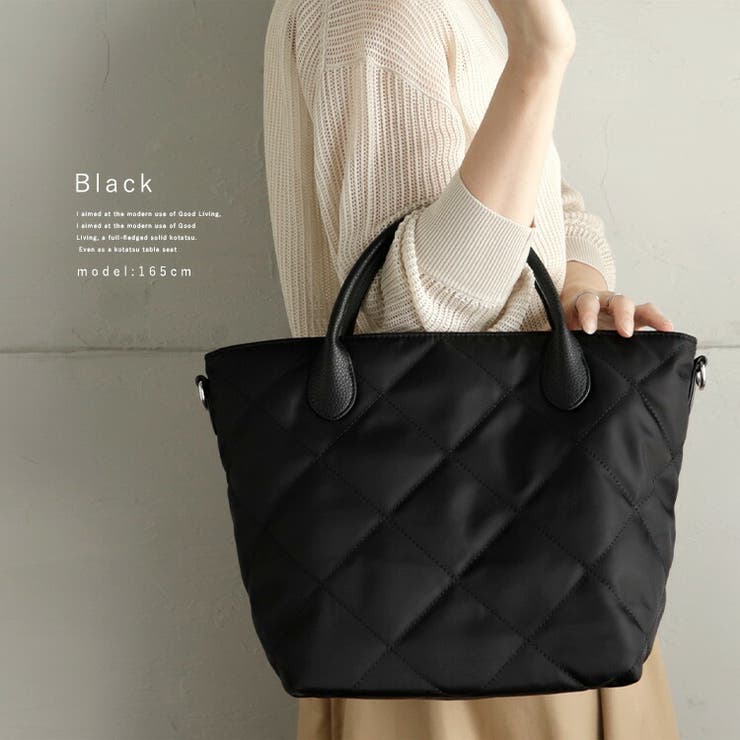 キルティング2wayトートバッグ[品番：VI000006796]｜Vita Felice