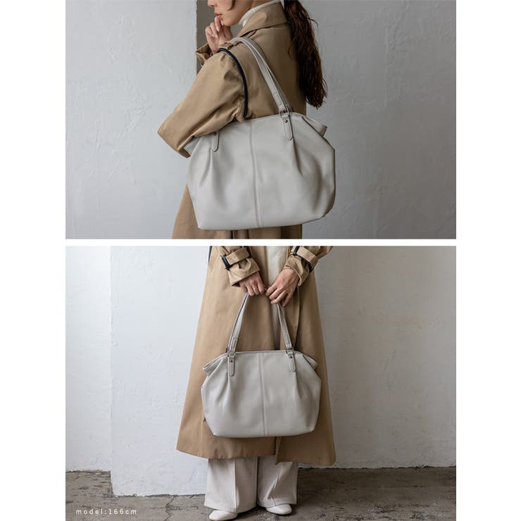 3ルームサイドタックトートバッグ | Vita Felice | 詳細画像11 