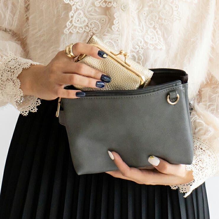 3スペースポシェット付き2wayトートバッグ | Vita Felice | 詳細画像8 