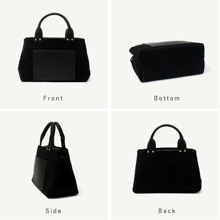 フロントポケット2wayキャンバストートバッグ | Vita Felice | 詳細画像15 