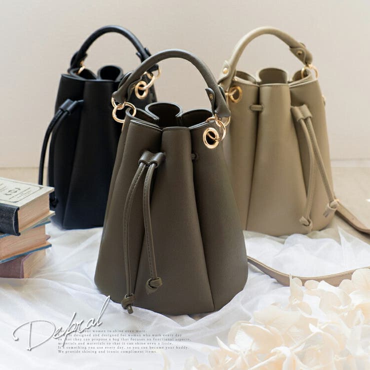 【美品】2WAYカヌレバッグ　バケットバッグ 2wayカヌレバッグ[品番：VI000006967]｜Vita Felice（ヴィタ