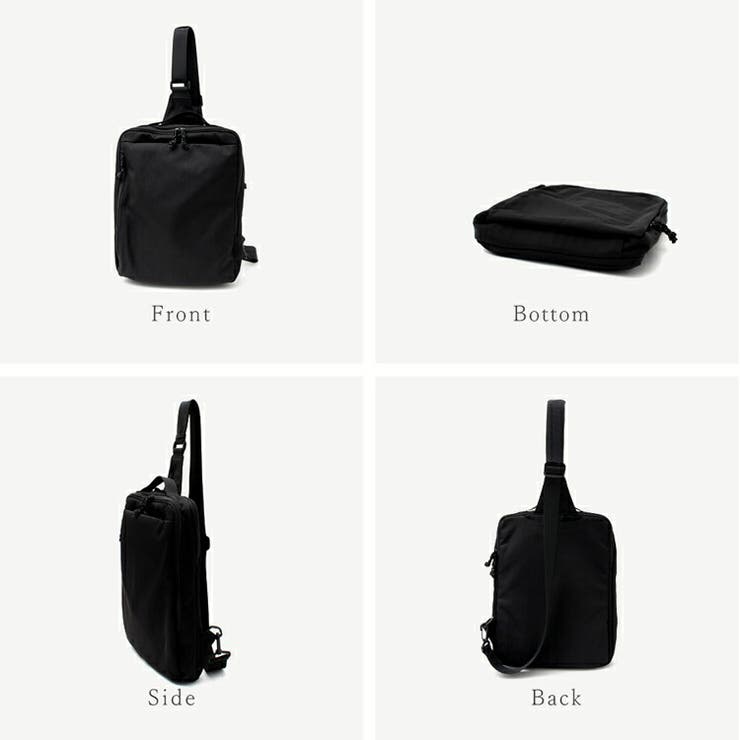 ナイロン3wayスクエアスリングバッグ[品番：VI000007057]｜Vita Felice