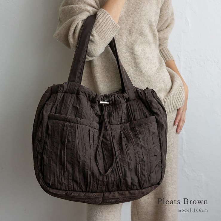 フロントポケット2typeトートバッグ[品番：VI000007097]｜Vita Felice