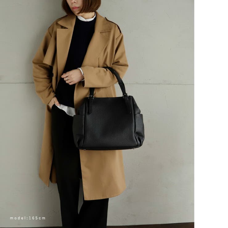 本革ベルトハンドルトートバッグ | Vita Felice | 詳細画像5 