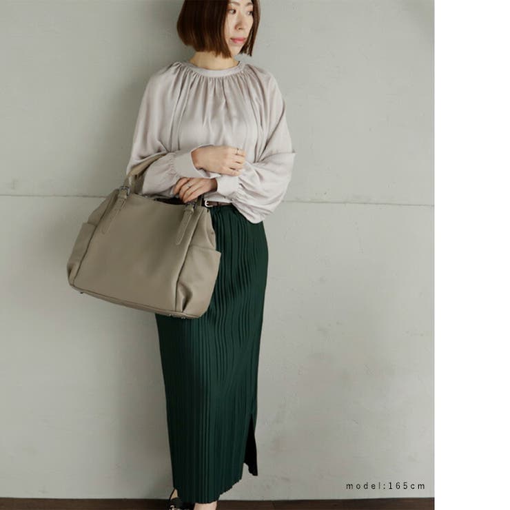 本革ベルトハンドルトートバッグ | Vita Felice | 詳細画像9 