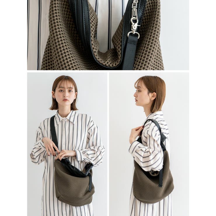 メッシュ2wayショルダーバッグ | Vita Felice | 詳細画像9 