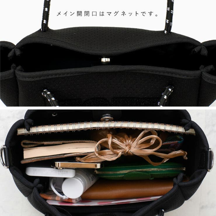 ネオプレーン2wayロゴトートバッグ | Vita Felice | 詳細画像11 