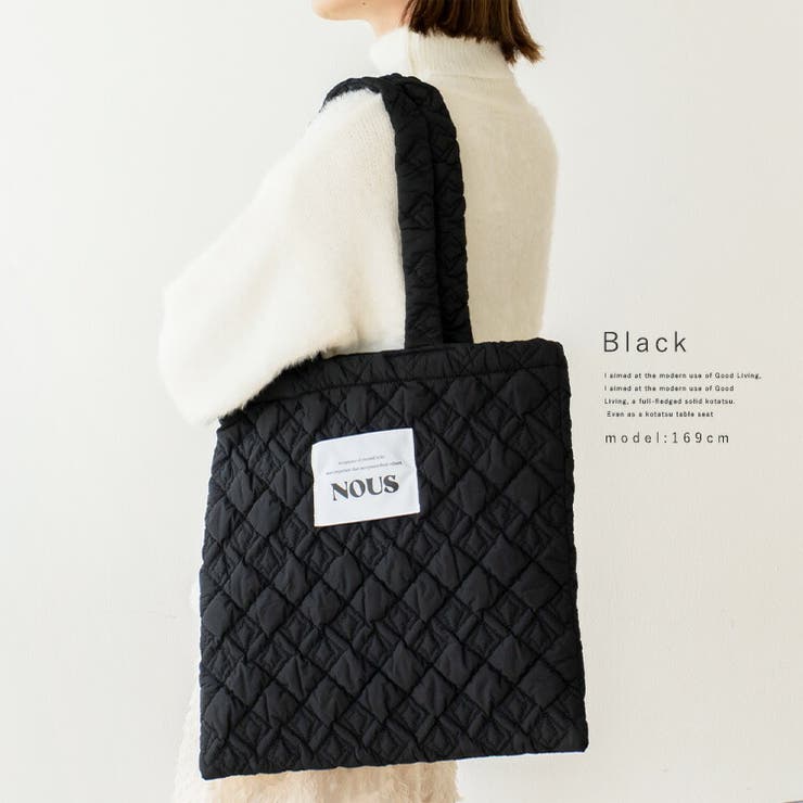 キルティングナイロントートバッグ[品番：VI000007134]｜Vita Felice