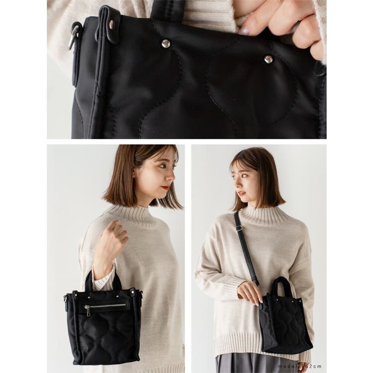 キルティング2wayナイロントートバッグ | Vita Felice | 詳細画像7 