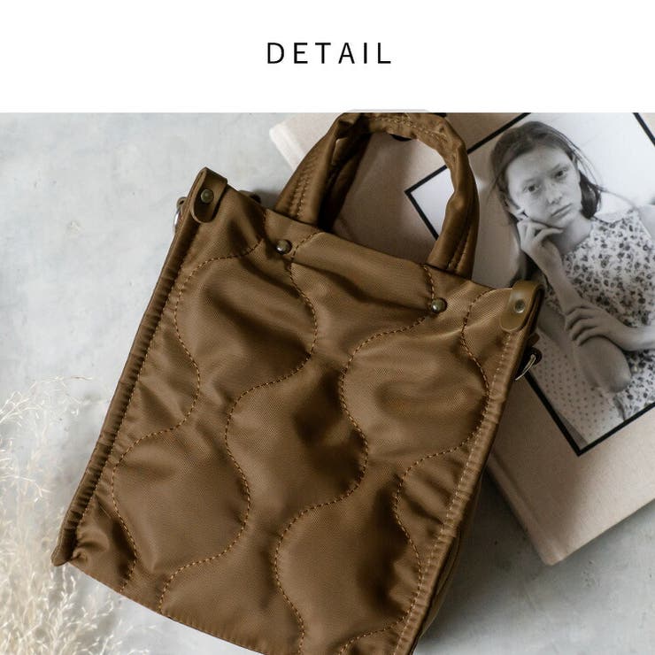 キルティング2wayナイロントートバッグ | Vita Felice | 詳細画像12 