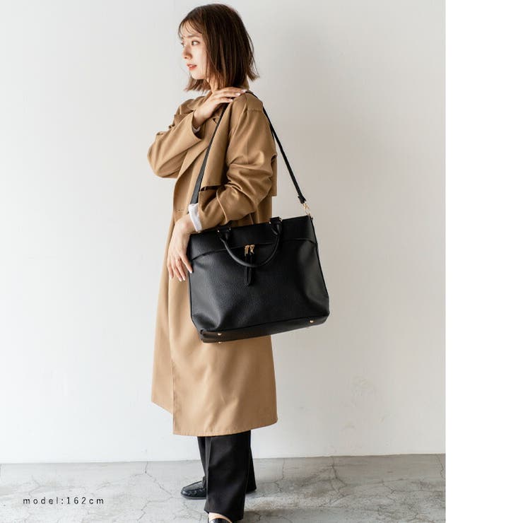★日本!!人気！高級・ トートバッグ VitaFelice トートバッグ レディース 大きめ 通勤 a4 ファスナー
