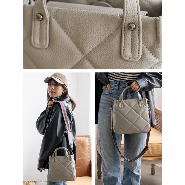 キルティング2wayトートバッグ | Vita Felice | 詳細画像12 