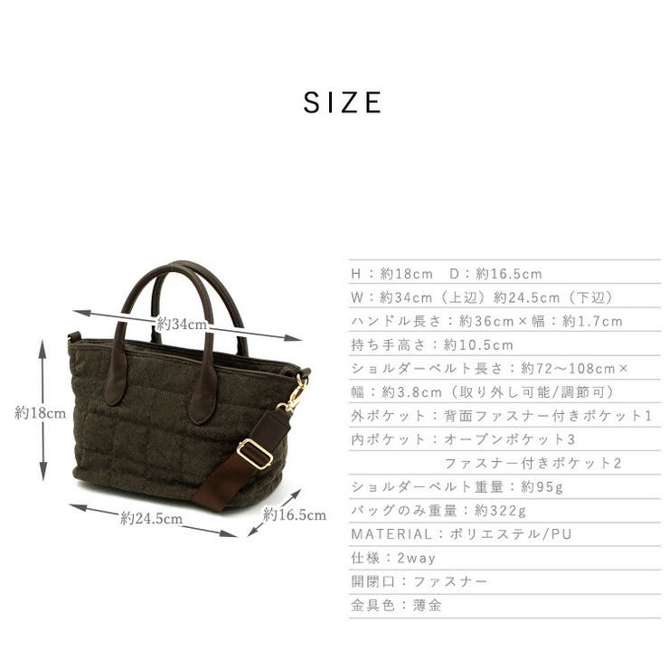 ベロア2wayミニトートバッグ | Vita Felice | 詳細画像18