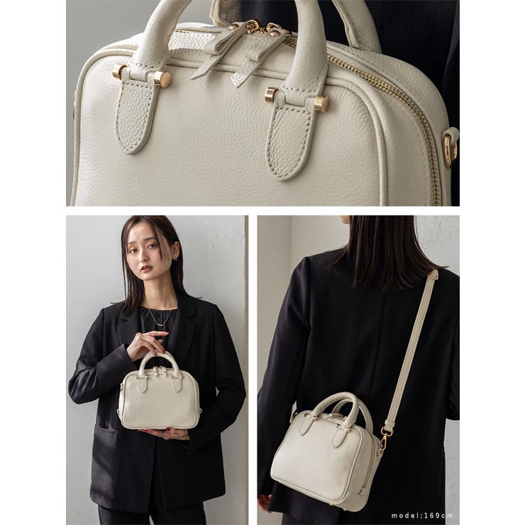 本革2wayスクエアミニバッグ | Vita Felice | 詳細画像11 