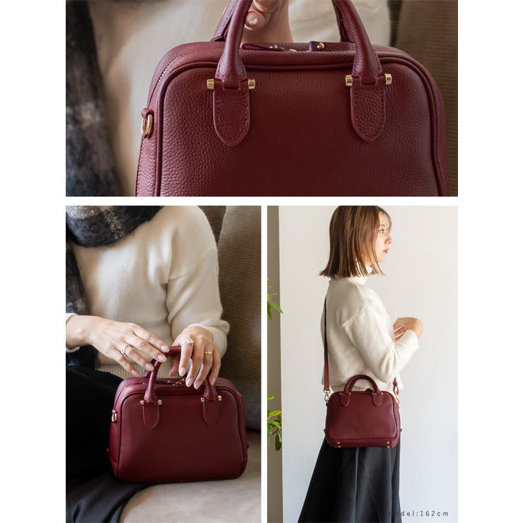 本革2wayスクエアミニバッグ | Vita Felice | 詳細画像13 