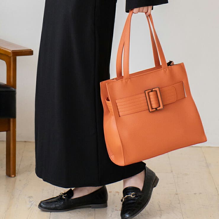 ベルトトートバッグ long seller item relay >>> item：T-146｜横型2wayトートバッグ