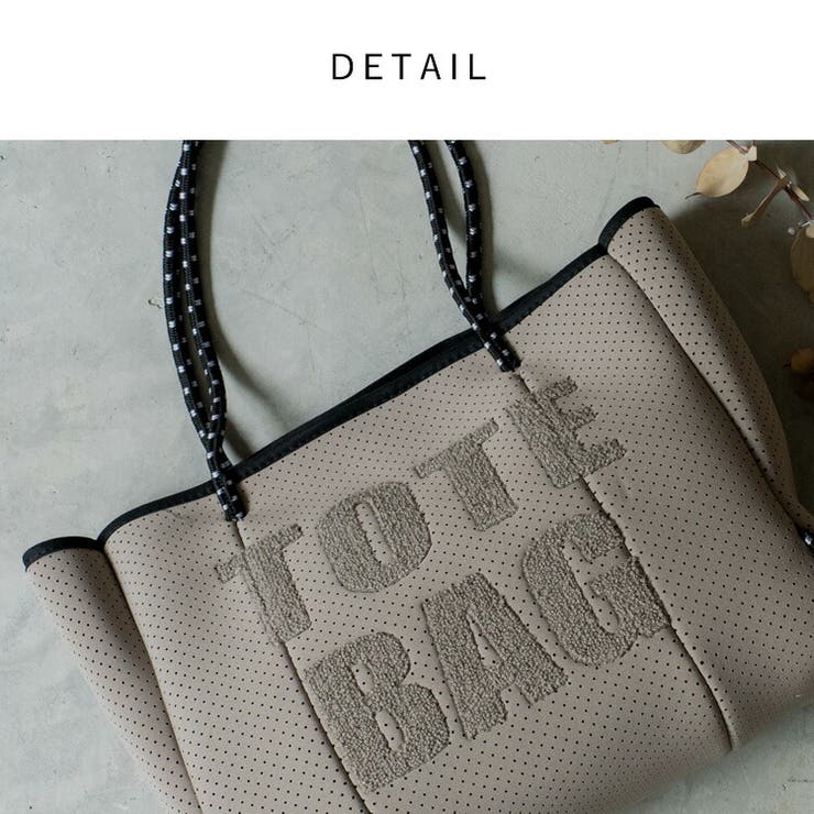 ネオプレーンロゴビッグトートバッグ | Vita Felice | 詳細画像12 