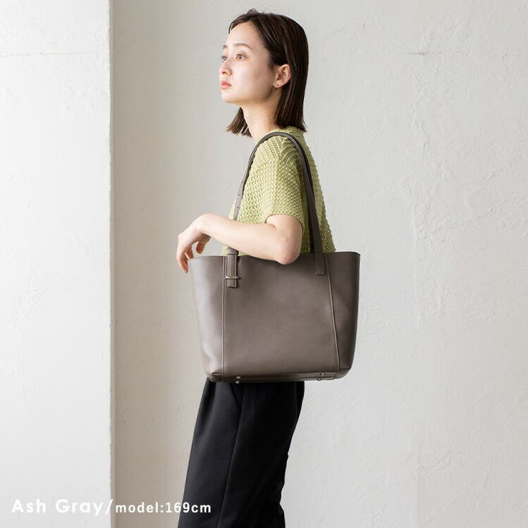 ベルトハンドルアシンメトリートートバッグ | Vita Felice | 詳細画像14 