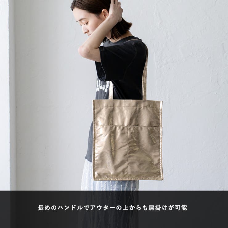 縦型グリッタートートバッグ | Vita Felice | 詳細画像3 