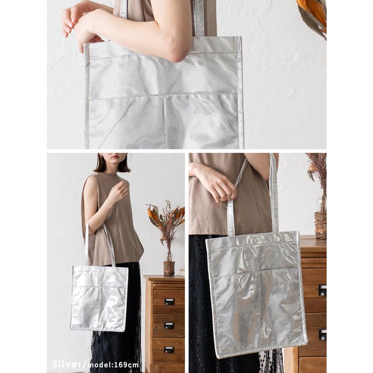 縦型グリッタートートバッグ | Vita Felice | 詳細画像10 