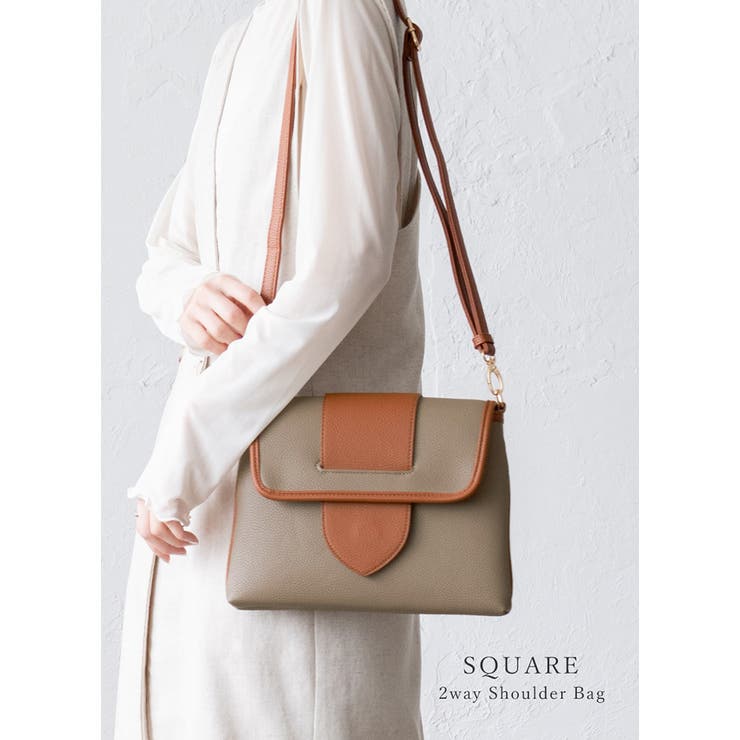2wayスクエアショルダーバッグ | Vita Felice | 詳細画像2 