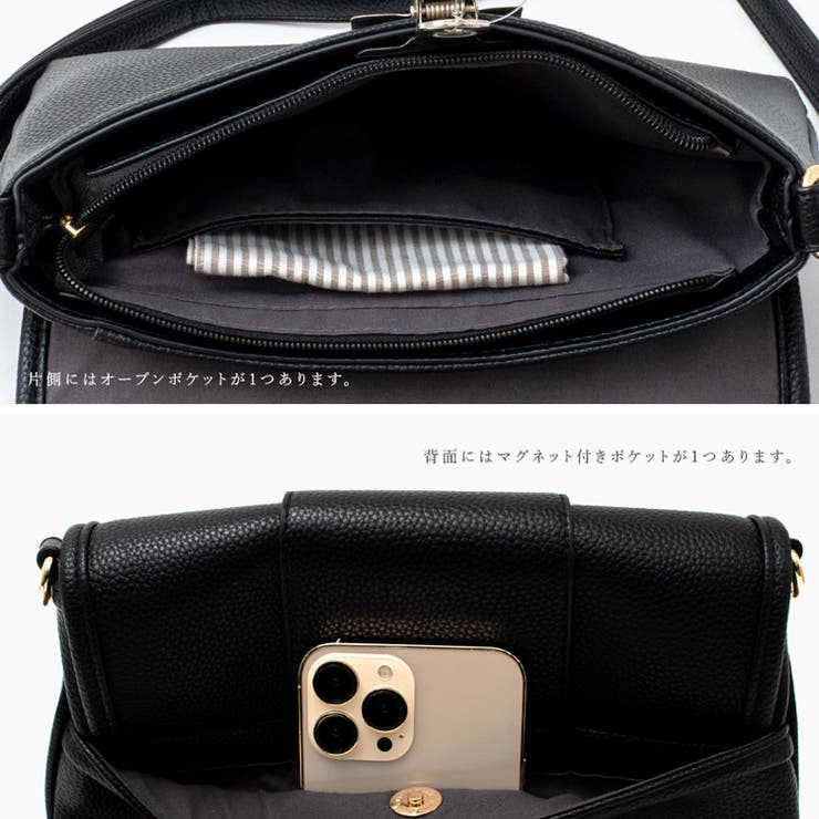 2wayスクエアショルダーバッグ | Vita Felice | 詳細画像11 