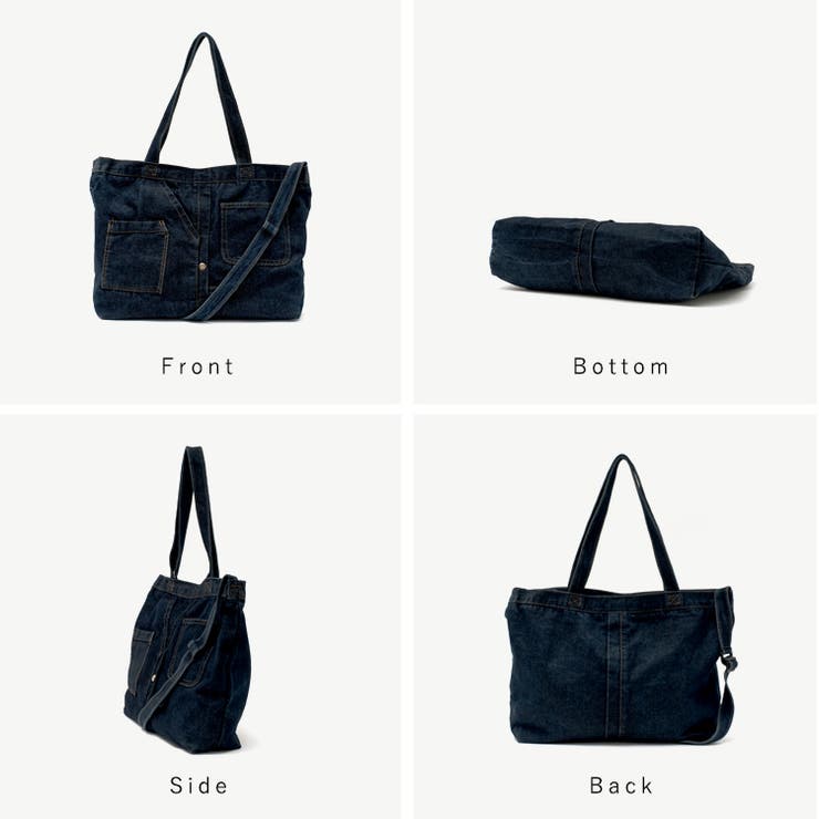 デニム2wayトートバッグ | Vita Felice | 詳細画像14 