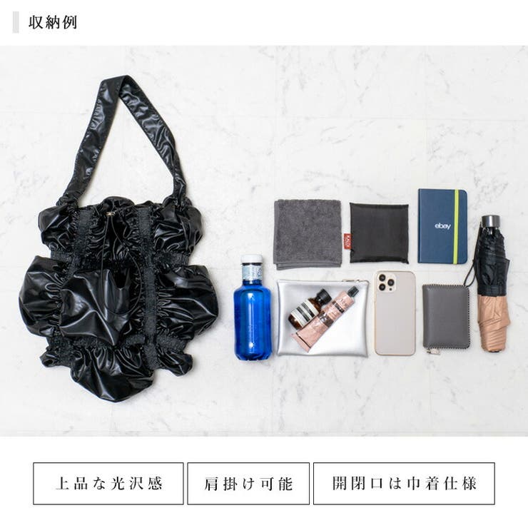 シャーリングショルダーバッグ | Vita Felice | 詳細画像13 