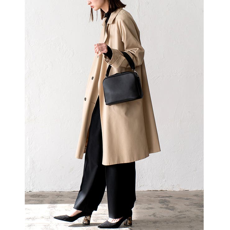 本革 スクエア2ハンドルバッグ | Vita Felice | 詳細画像6 