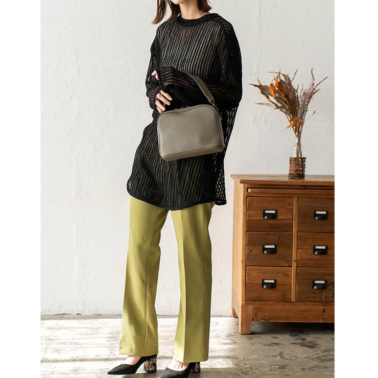 本革 スクエア2ハンドルバッグ | Vita Felice | 詳細画像8 