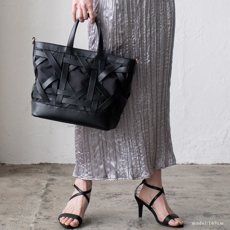 カゴメ編み2WAYトートバッグ | Vita Felice | 詳細画像5 