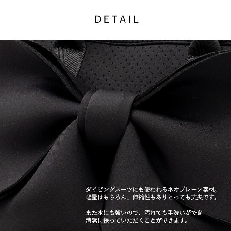 ネオプレーン2wayリボンショルダーバッグ | Vita Felice | 詳細画像15 