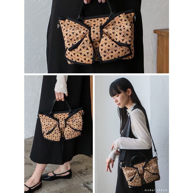 ネオプレーン2wayリボンショルダーバッグ | Vita Felice | 詳細画像14 