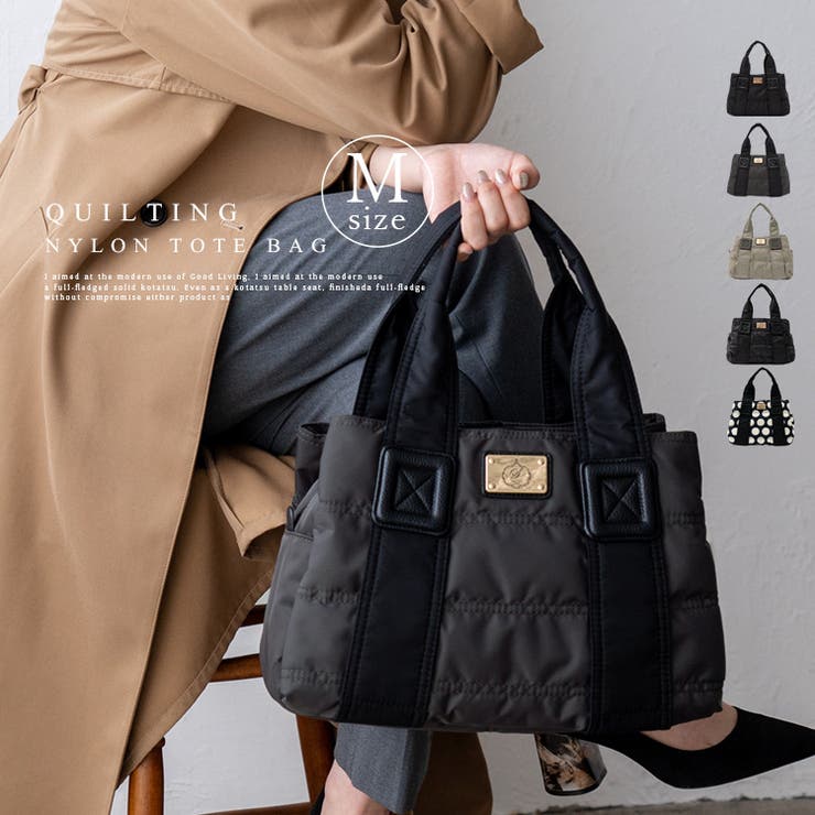 キルティングトートバッグ M | Vita Felice | 詳細画像1 