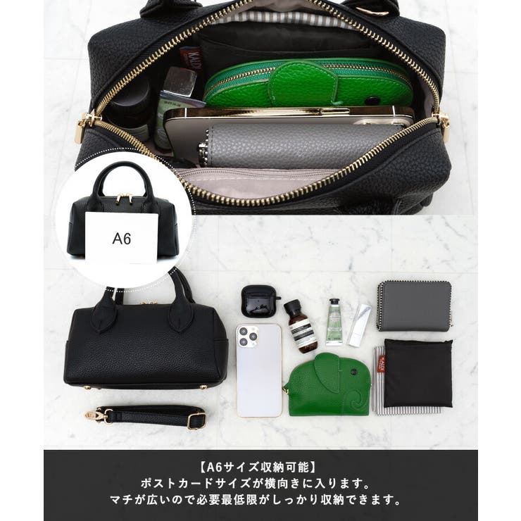 2wayミニボストンバッグ[品番：VI000007429]｜Vita Felice