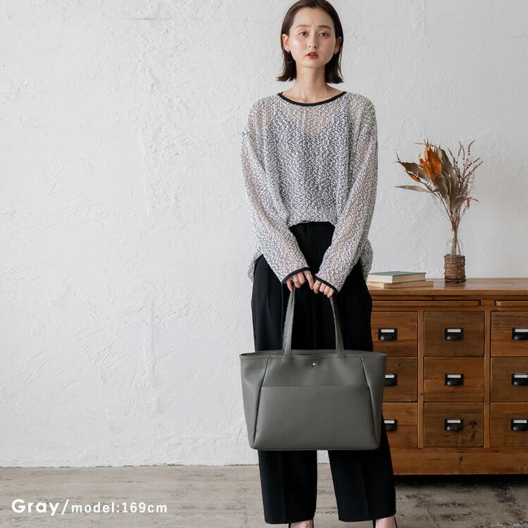 8ポケットトートバッグ[品番：VI000007457]｜Vita Felice（ヴィタ