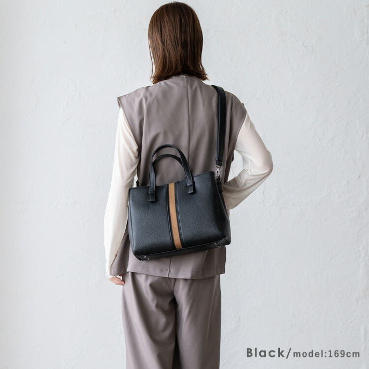 ラインテープ2wayトートバッグ | Vita Felice | 詳細画像11 