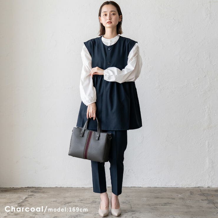 ラインテープ2wayトートバッグ | Vita Felice | 詳細画像13 