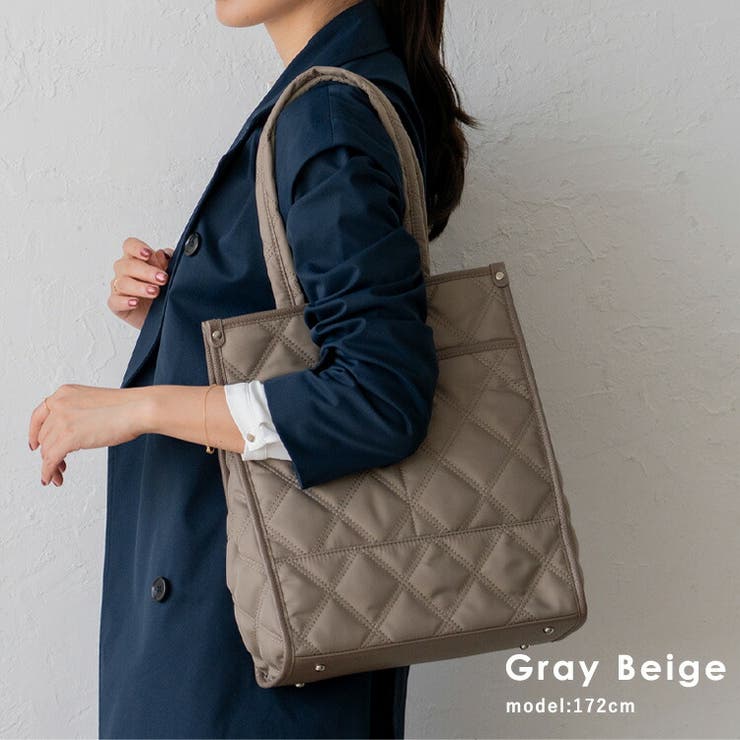 8ポケットキルティングトートバッグ[品番：VI000007501]｜Vita