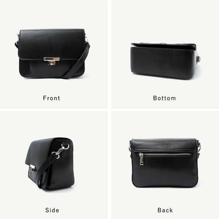 スクエアフラップショルダーバッグ | Vita Felice | 詳細画像15 