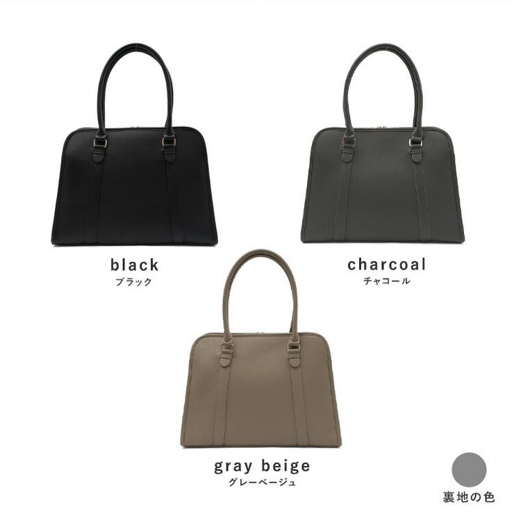 ラウンドファスナー3ルームトートバッグ | Vita Felice | 詳細画像16 