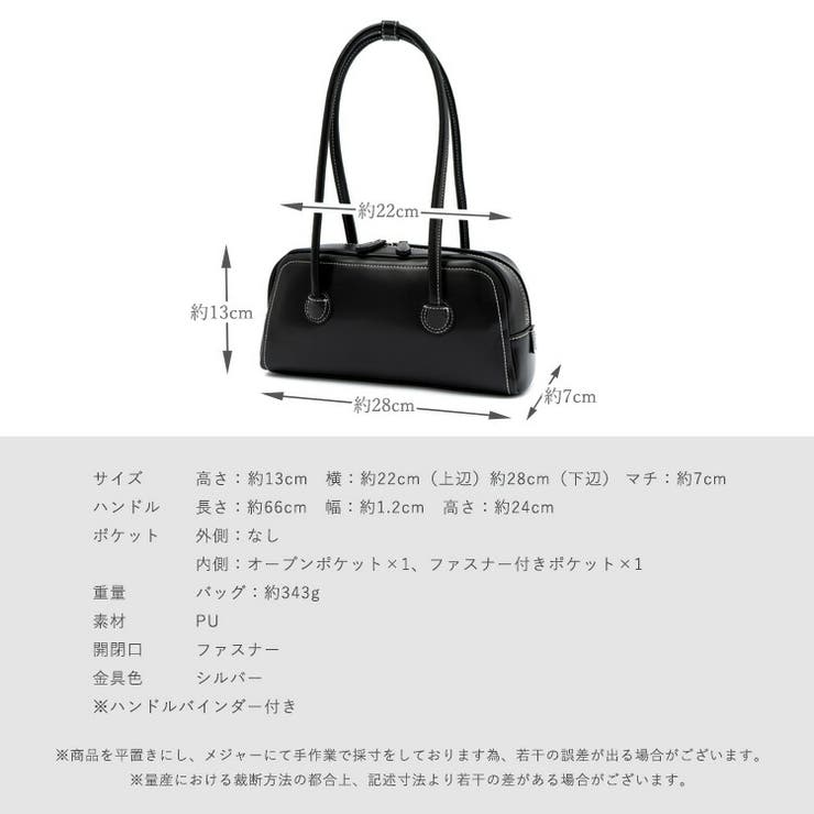 ロングハンドルミニボストンバッグ[品番：VI000007432]｜Vita