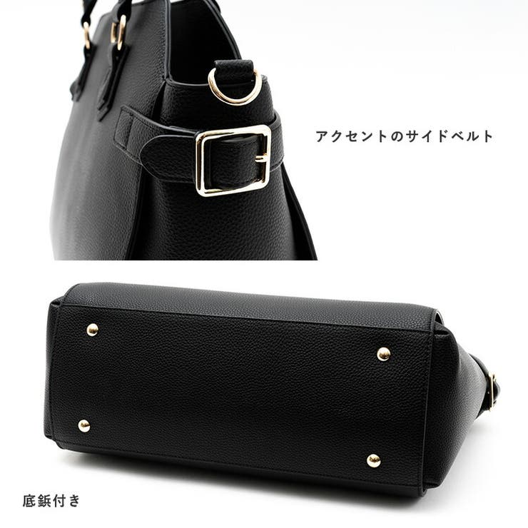 ベルトデザイン2WAYトートバッグ | Vita Felice | 詳細画像8 